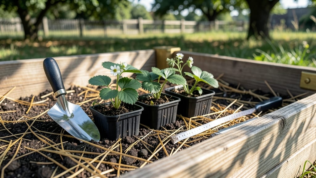 Raised Bed Strawberry Plant Spacing: Optimal Layout for Maximum Yield