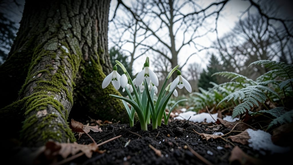 Snowdrop Bulbs for Shade Gardens